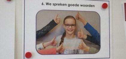 We spreken goede woorden