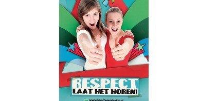 Poster (bovenbouw) Respect, laat het horen!